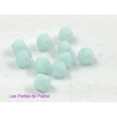 Toupies 4mm Mint Alabaster - réf. 5301 (x20) Toupies 4mm Mint Alabaster - réf. 5301 (x20)