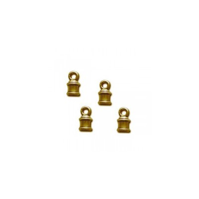 Embout 10x2mm Bronze (x2) 