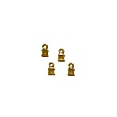Embout 10x2mm Bronze (x2) 