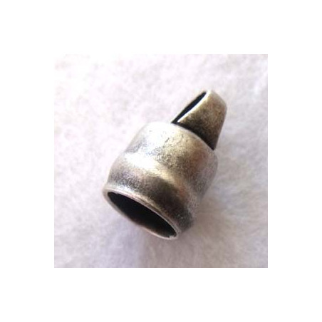 Embout 15x7mm Vieil Argent (X1)