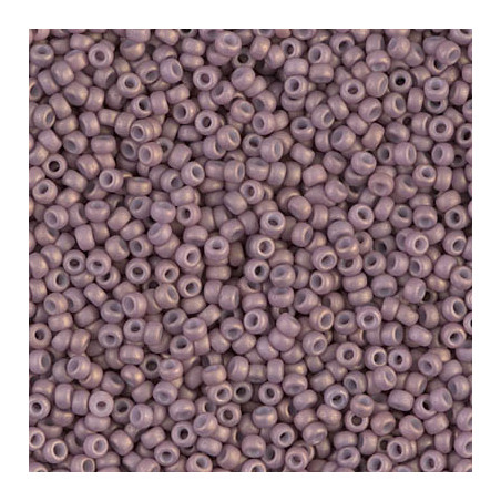 R11-2034 Rocailles 11/0 Fancy Frosted  Rose Beige (=DB379) (x 10gr)