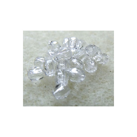 Facettes en verre de Bohême 2mm Cristal (X50)