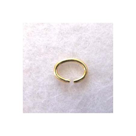Anneau Oval Or 6*5mm le gr (X environ14p)