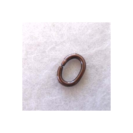 Anneau Oval Cuivre 6*5mm le gr (14p)
