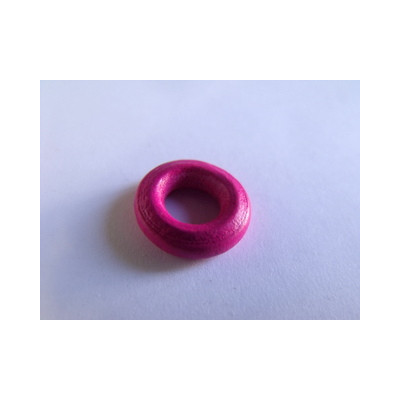 Donut Fuchsia 15X4mm(X1)