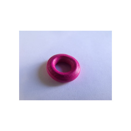 Donut Fuchsia 15X4mm(X1)