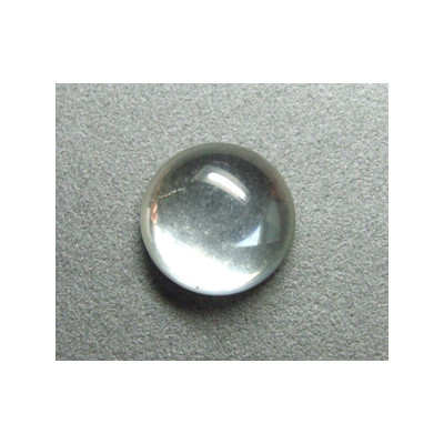 Cabochon rond en verre 18mm Goutte d'eau