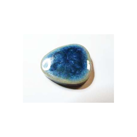 cabochon Mosaique Free Forme 17X16 Bleu Jean(X1)