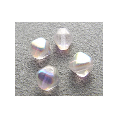 Pyramide 6mm Rosaline AB (x20) Pyramide 6mm Rosaline AB (x20)