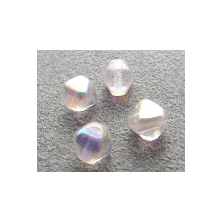 Pyramide 6mm Rosaline AB (x20)