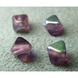 Pyramide 6mm Amethyst AB (x20)