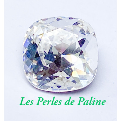 Cabochon carré 4470 12mm Crystal Folied F(x1) Cabochon carré 4470 12mm Crystal Folied F(x1)