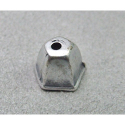 Cone Cubique Vieil argent 10X12X8mm(X1)