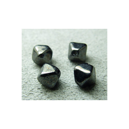 Pyramide 6mm Hématite (x20)