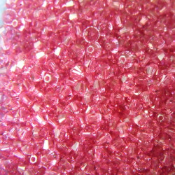 Toupies 3mm Rose - réf.5328 Xilion (x20)