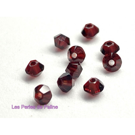 Toupies 3mm Garnet - réf.5328 Xilion (x20)