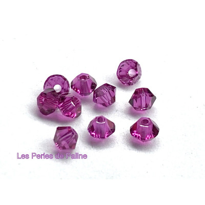 Toupies 3mm Amethyst - réf.5328 Xilion (x20) Toupies 3mm Amethyst - réf.5328 Xilion (x20)