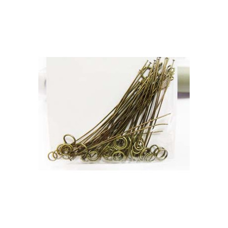 Assortiment tiges, clous et anneaux Bronze