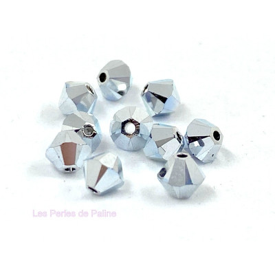 Toupies 4mm Crystal CAL 2X - réf. 5328 Xilion (x20) Toupies 4mm Crystal CAL 2X - réf. 5328 Xilion (x20)