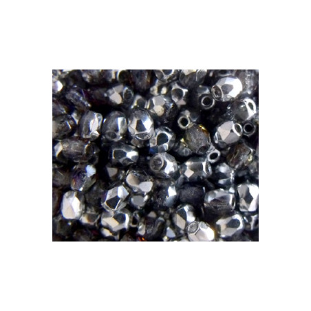 Facettes de Bohême 3mm Cristal Bermuda Blue (x100)