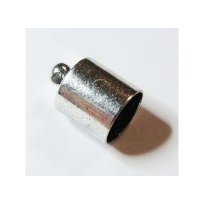 Embout 10x4mm Argenté (x2) Embout 10x4mm Argenté (x2)