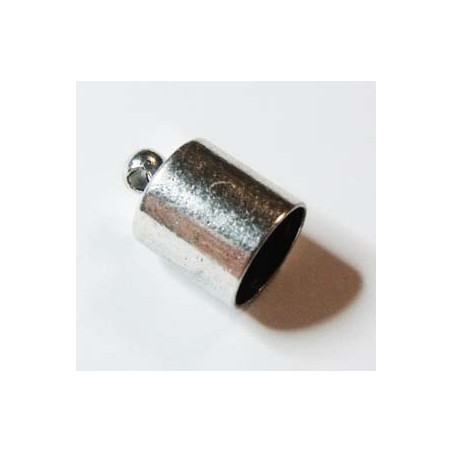 Embout 10x4mm Argenté (x2)