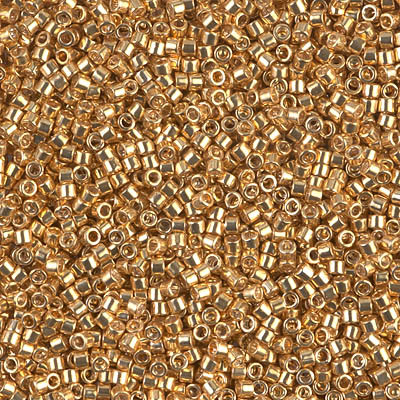 DB0410 Delicas 11/0 Metallic Gold (=R182) (x 5gr) DB0410 Delicas 11/0 Metallic Gold (=R182) (x 5gr)