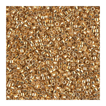 DB0410 Delicas 11/0 Metallic Gold (=R182) (x 5gr)