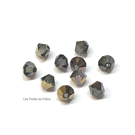 Toupies 4mm Dorado Morion - réf. 5301 (x20) 