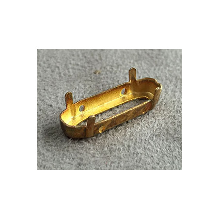 Sertissure Doré mat pour 4161 21x7mm (x1)