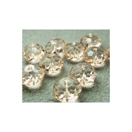 Perle Ronde aplatie 8mm Silk (x1)