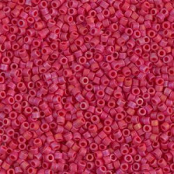 DB0362 Delicas 11/0 Rouge Mat Irisé (x 5gr)