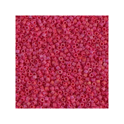 DB0362 Delicas 11/0 Rouge Mat Irisé (x 5gr)