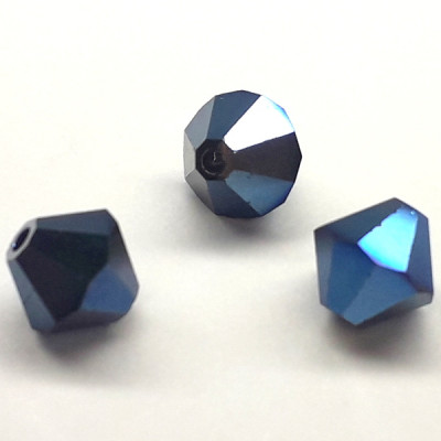Toupie 5301 6mm Crystal Metalic Blue 2X (x1)