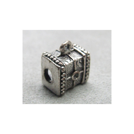 Porte Breloque carré 12X14mm (X1)