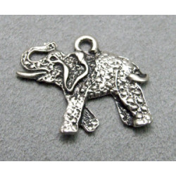 Breloque éléphant 32x24mm (X1)