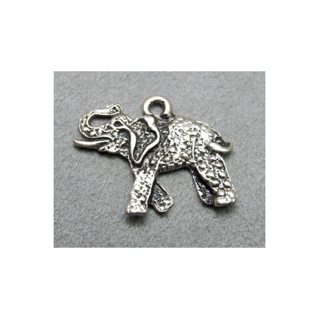 Breloque éléphant 32x24mm (X1)