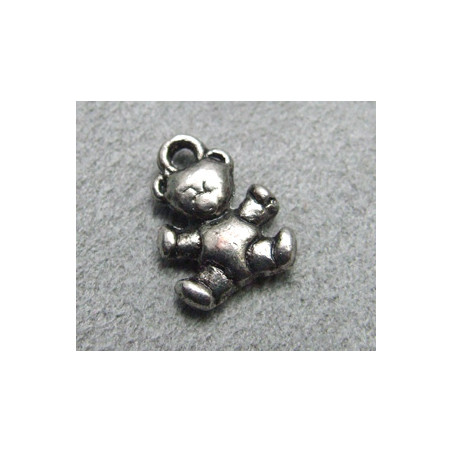 Breloque oursons 13X9mm (X1)