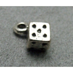 Breloque Dé 5X5mm (X1)