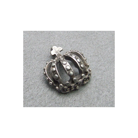 Breloque Couronne 17X18mm (X1)