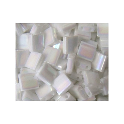 TL-0471 Tilas Bead 5mm Pearl White Opaque (x 5gr)