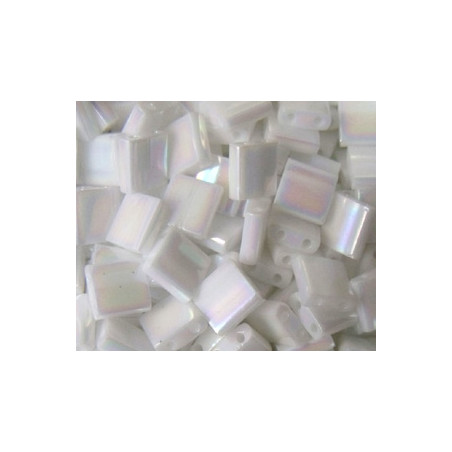 TL-0471 Tilas Bead 5mm Pearl White Opaque (x 5gr)