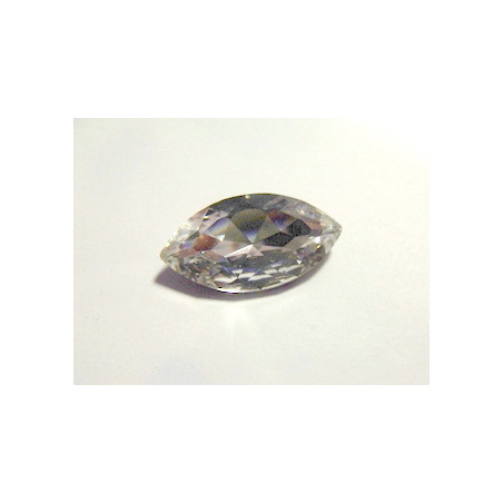 Navette Crystal folied 32X17mm(X1)