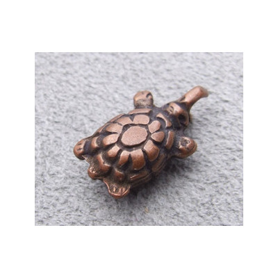 Breloque Cuivre Tortue 16*9mm(X1)