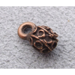 Breloque Cuivre 10*6mm(X1)