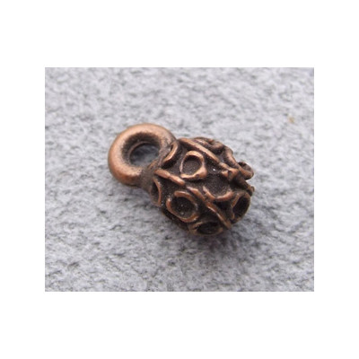 Breloque Cuivre 10*6mm(X1)