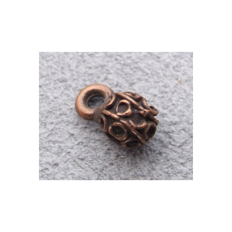 Breloque Cuivre 10*6mm(X1)