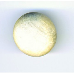 Boule Percée en bois brut Approx 12mm LF (x1)