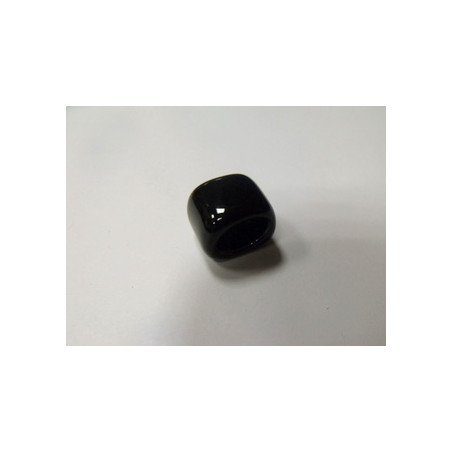 Rondelle en Céramique 17X14X14mm Noir (X1)
