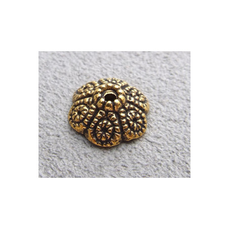 Coupelle Dorée 6 Rond 10mm(X1)